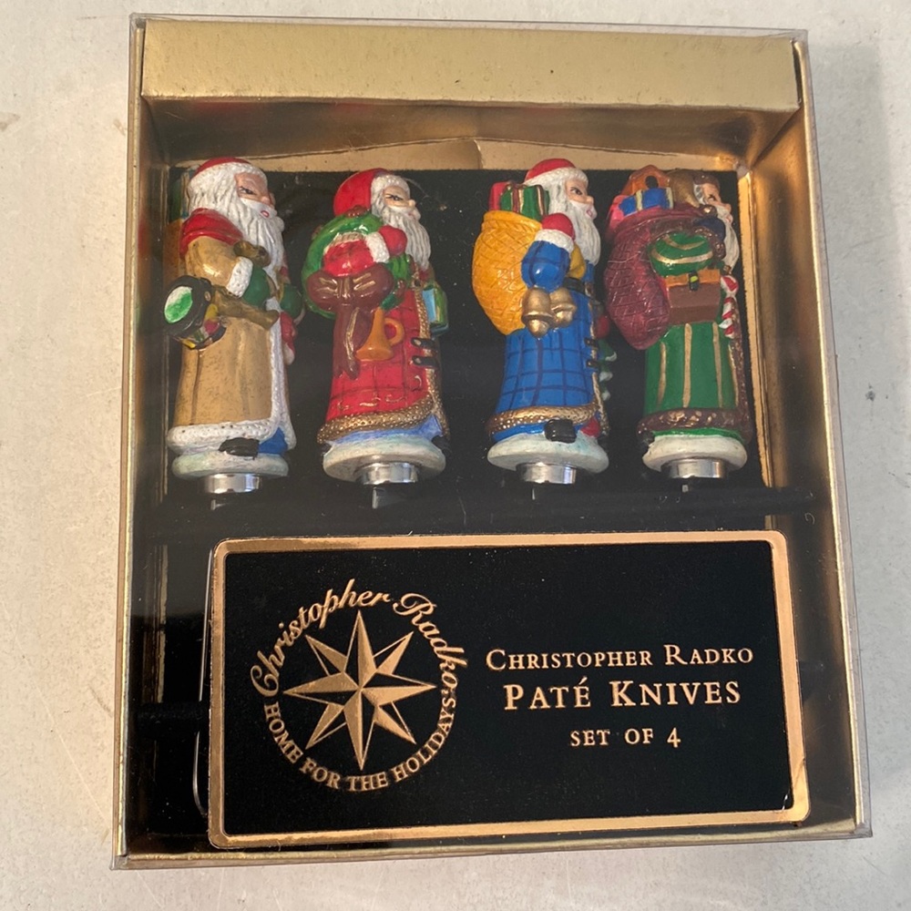 Christopher Radko Pale Knives set of 4